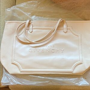 Givenchy Perfume Off-White Tote Bag
